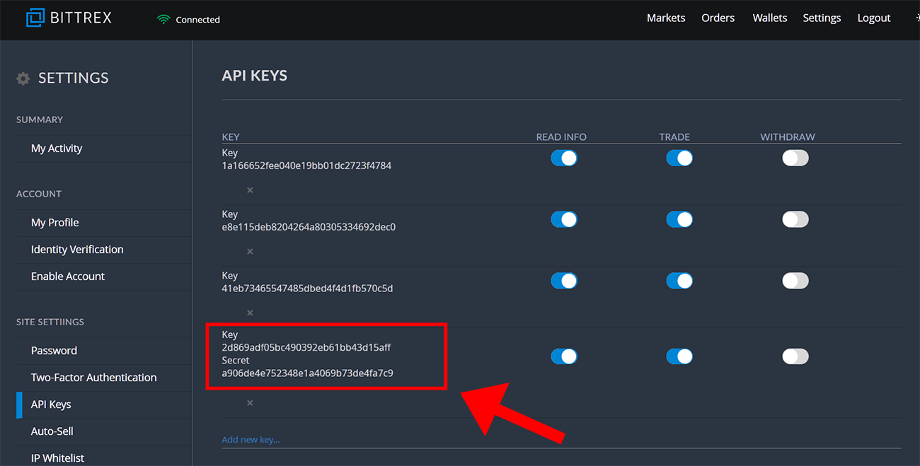 bittrex crypto to fiat